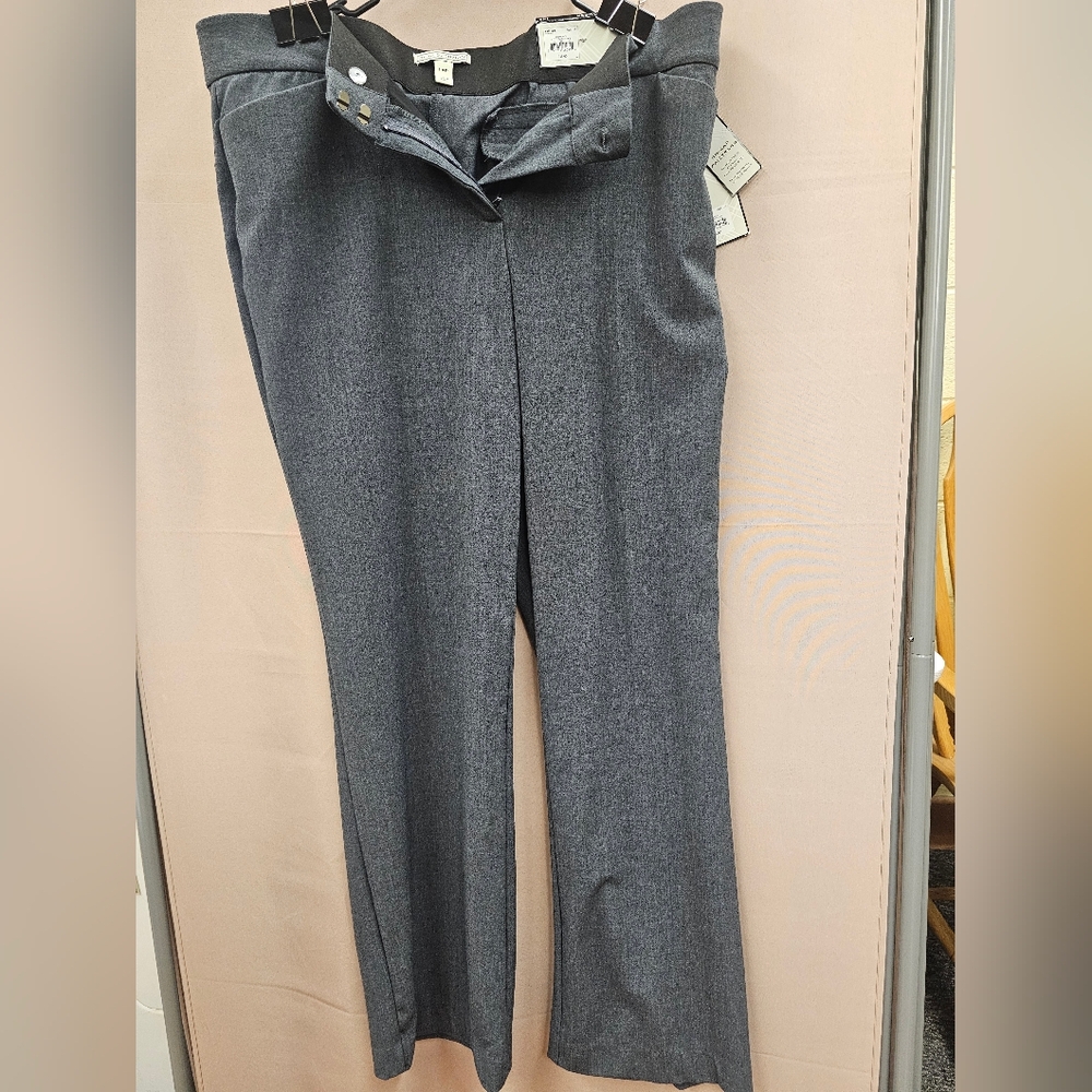 Dana Buchman Charcoal Womens Dress Pants